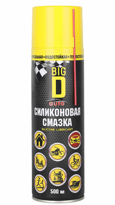 Смазка силиконовая Big D, 500мл