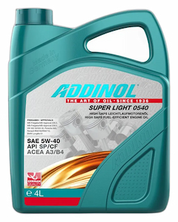 ADDINOL SUPER LIGHT 0540 (4L) Моторное масло