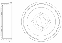 Барабан тормозной G-brake  GD-06046
