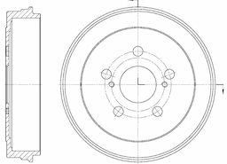 Барабан тормозной G-brake  GD-06309