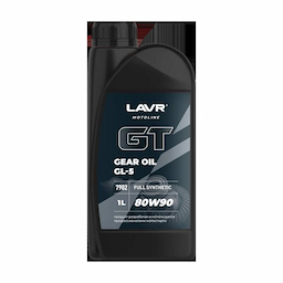 LAVR MOTO Трансмиссионное масло GT GEAR OIL 80W90 GL5, 1 л