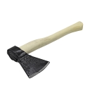 Топор плотницкий,  кованый, тип А0, полугруглое лезвие, деревянная рукоятка, , 1050 г, (шт.)