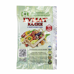 Гумат калия, 10г, (шт.)