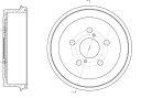 Барабан тормозной G-brake  GD-06069