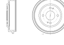 Барабан тормозной G-brake  GD-06376