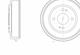 Барабан тормозной G-brake  GD-06376
