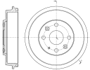 Барабан тормозной G-brake  GD-06837