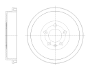 Барабан тормозной G-brake  GD-61002