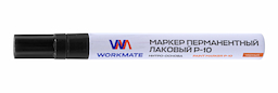 Маркер-краска цвет черный, ширина линии 2-4 мм, (12шт.)