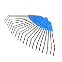 Грабли веерные, пластинчатые, пластмассовая основа, (шт.)