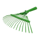 Грабли веерные, пластинчатые, металлическая основа, 20-ти зубые, (шт.)