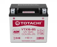 АКБ TOTACHI MOTO YTX16-BS 16 а/ч R AGM
