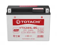 АКБ TOTACHI MOTO YTX24HL-BS 24 а/ч R AGM