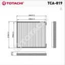 TOTACHI    TCA-819                                           OEM   21703812202082        MANN
