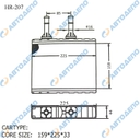 MAZDA AD WAGON 1999-2006, WINGROAD 1999-2001, FAMILIA 1999-2006 Радиатор отопителя салона