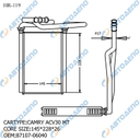 TOYOTA CAMRY Радиатор отопителя салона