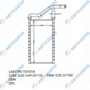 TOYOTA Радиатор отопителя салона