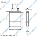 HINO RANGER 1997-2002 Радиатор отопителя салона