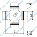 TOYOTA Крестовина