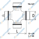 NISSAN TERRANO 1986-1995 Крестовина