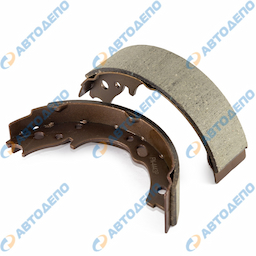 ISUZU, MAZDA, TOYOTA, HINO, MITSUBISHI, NISSAN ELF NQR75 / TITAN / DYNA / DUTRO / CANTER /  ATLAS, CONDOR Тормозные колодки стояночного тормоза