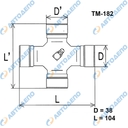 MITSUBISHI FUSO Крестовина, TM-182