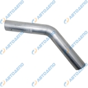 HINO, ISUZU, MITSUBISHI, NISSAN, MAZDA, TOYOTA Труба глушителя 70x300x300мм изогнутая 45° оцинкованная