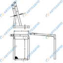TOYOTA Радиатор отопителя салона