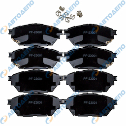 MITSUBISHI FUSO-CANTER TF, NISSAN ATLAS NT450 Тормозные колодки дисковые PF-23001