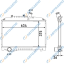 HINO RANGER 1997- Радиатор охлаждения двигателя