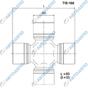 ISUZU ELF Крестовина, TIS-166