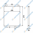 MITSUBISHI CANTER 1993-1996 Радиатор охлаждения двигателя