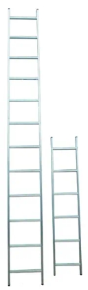 Лестница алюминиевая приставная, односекционная, 12 ступеней, (шт.)