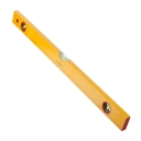 Уровень алюминиевый "Yellow", коробчатый корпус, 3 акриловых глазка, линейка, 1200мм, (шт.)