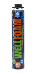 Пена монтажная профессиональная WELLFOAM  PRO 65 LOW Expansion, 1000мл, (шт.)