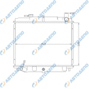 NISSAN ATLAS 1999-2007 Радиатор охлаждения двигателя