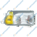 TOYOTA DYNA, TOYOACE, HIACE 1995-2001 фара L, с желтой противотуманной фарой