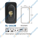 UNIVERSAL зеркало заднего вида универсальное 330x180mm, крепление болт