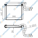 TOYOTA LAND CRIUSER 100 1998-2007 Радиатор отопителя салона