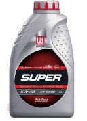 ЛУКОЙЛ СУПЕР полусинтетическое SAE 5W-40, API SG/CD (1L) Моторное масло