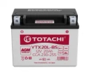 АКБ TOTACHI MOTO YTX20L-BS 20 а/ч L AGM