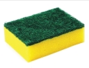 Губки для мытья посуды, 100х60х30мм, 5шт, (уп.)