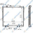 TOYOTA HILUX SURF Радиатор охлаждения двигателя